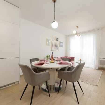 Designer With Garage And Balcony - Apartment